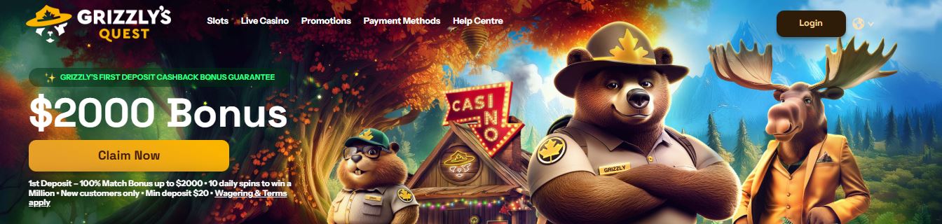 Claim your welcome bonus up to 2000 dollars